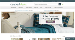 Desktop Screenshot of daybeddeals.com